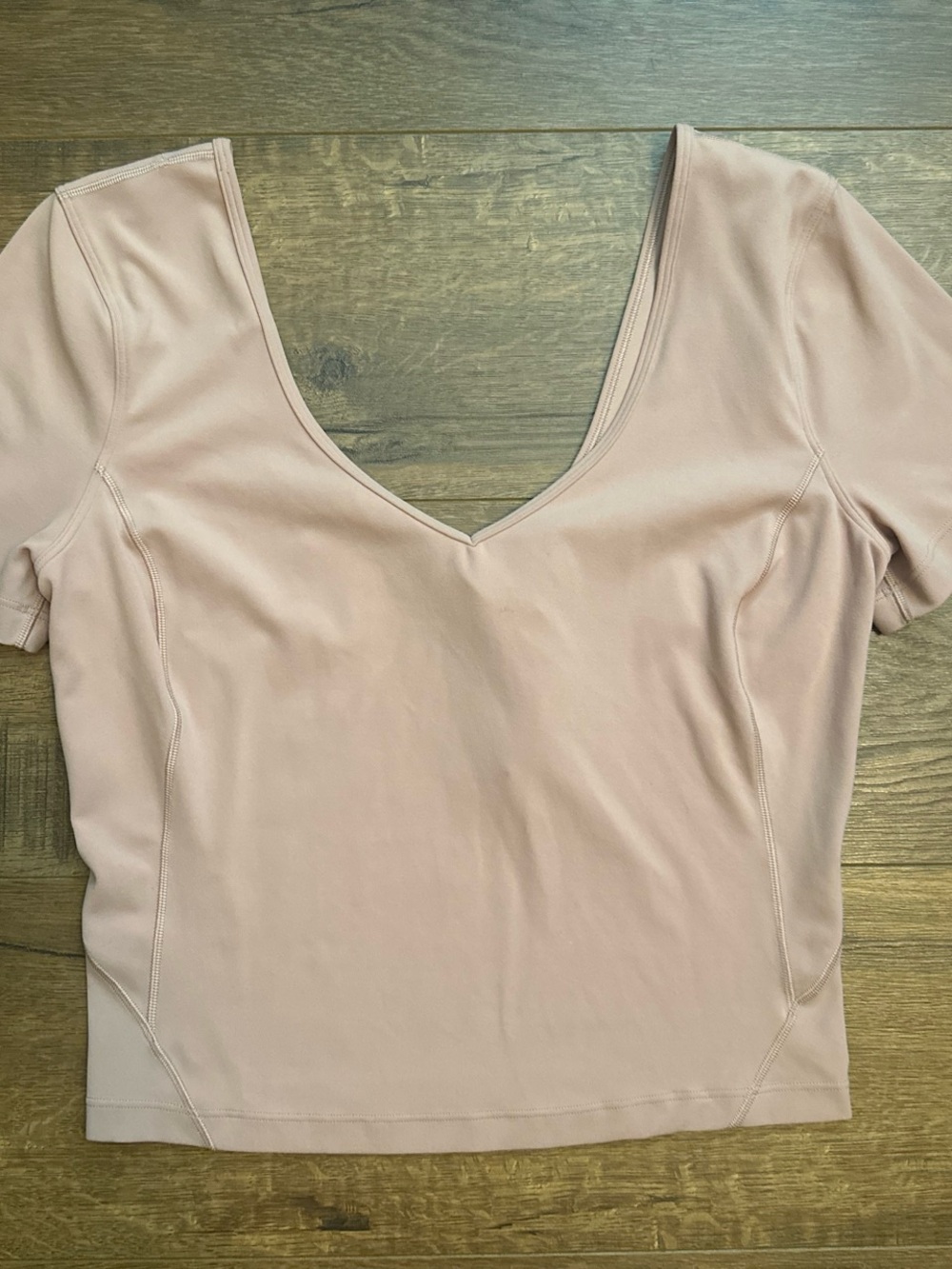 V-Neck Short Sleeve Top